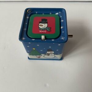 Hallmark Keepsake Pop! Goes the Snowman 2003 Ornament